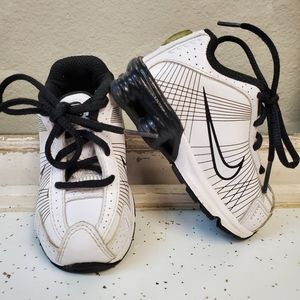 Baby 5C Black and White Nike Shox